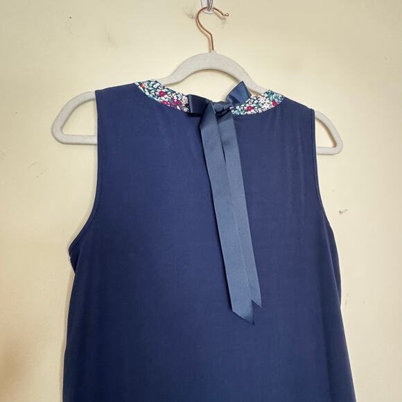 41 Hawthorn Clearwater Mixed Material Sleeveless Blouse Multicolor NWT Small - Picture 5 of 7